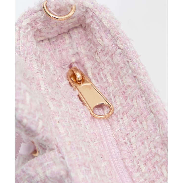 耳付きツイードレースアップミニぬいショルダー | WEGO【WOMEN】 | 詳細画像7 