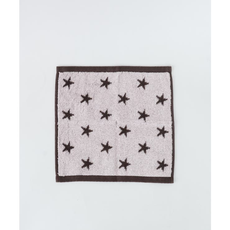 柄6：ピンク星 | ハンドタオル | WEGO【WOMEN】