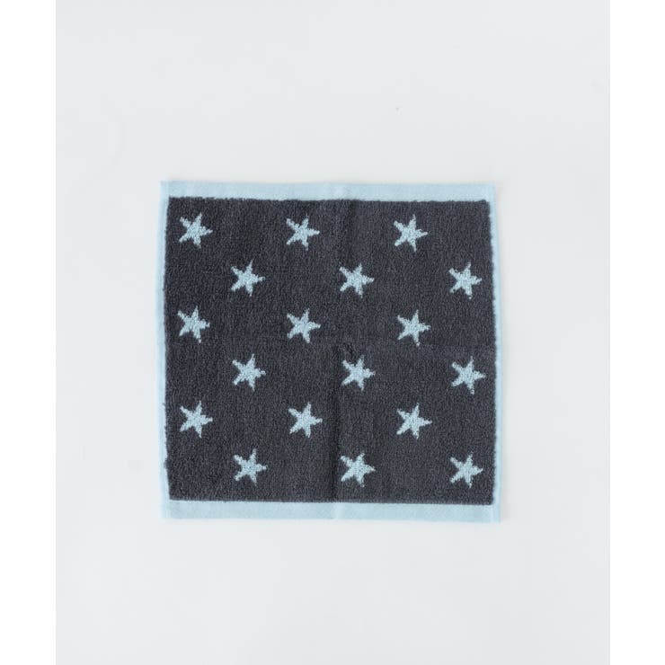 柄7：グレー星 | ハンドタオル | WEGO【WOMEN】