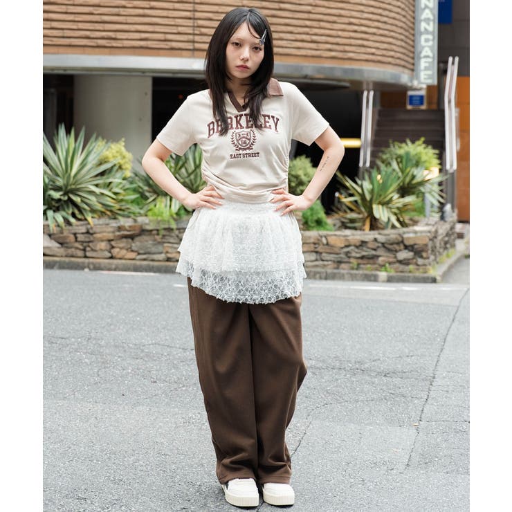 ライトスウェットワイドパンツ | WEGO【WOMEN】 | 詳細画像1 