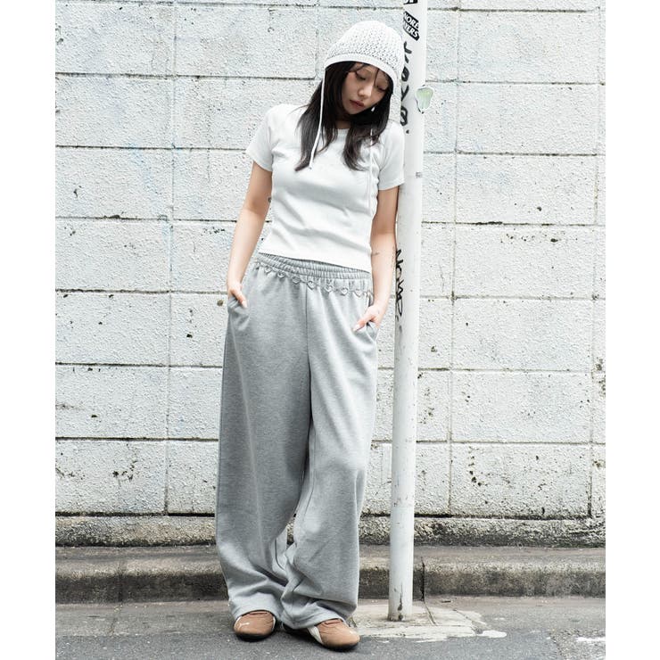 ライトスウェットワイドパンツ | WEGO【WOMEN】 | 詳細画像2 