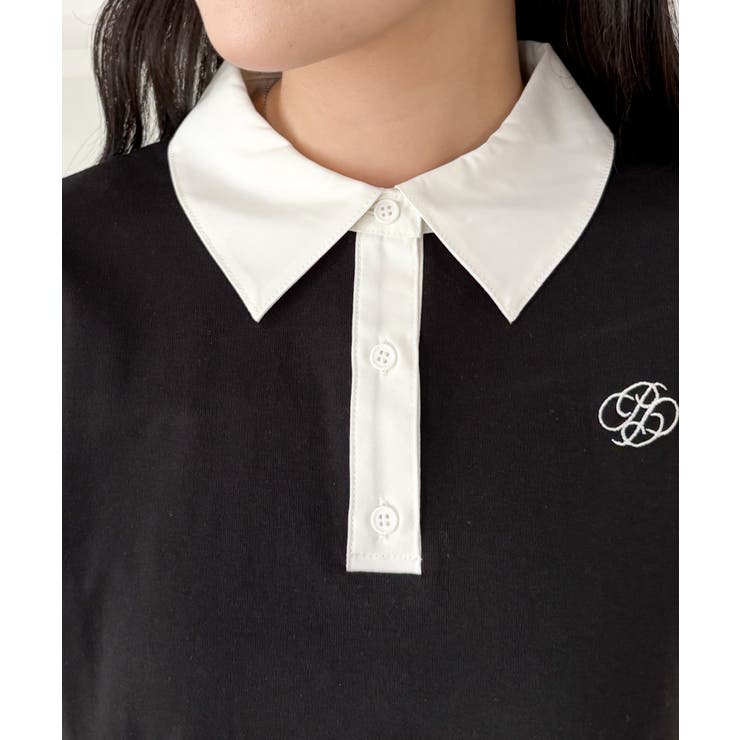 ヘムフリルシャツドッキングTシャツ | WEGO【WOMEN】 | 詳細画像4 