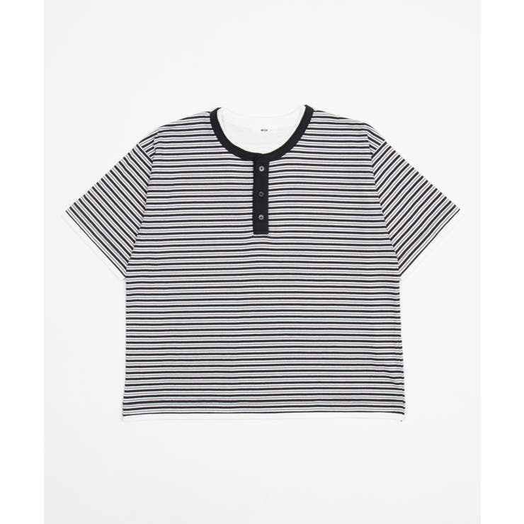 ボーダーヘンリーネックT（SS） | WEGO【MEN】 | 詳細画像16 
