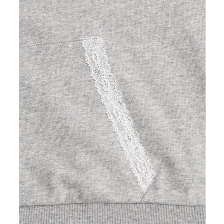 レースパイピング半袖パーカー | WEGO【WOMEN】 | 詳細画像28 