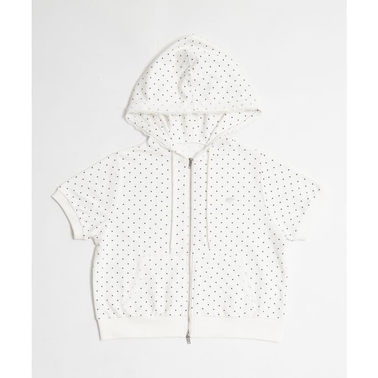 レースパイピング半袖パーカー | WEGO【WOMEN】 | 詳細画像30 