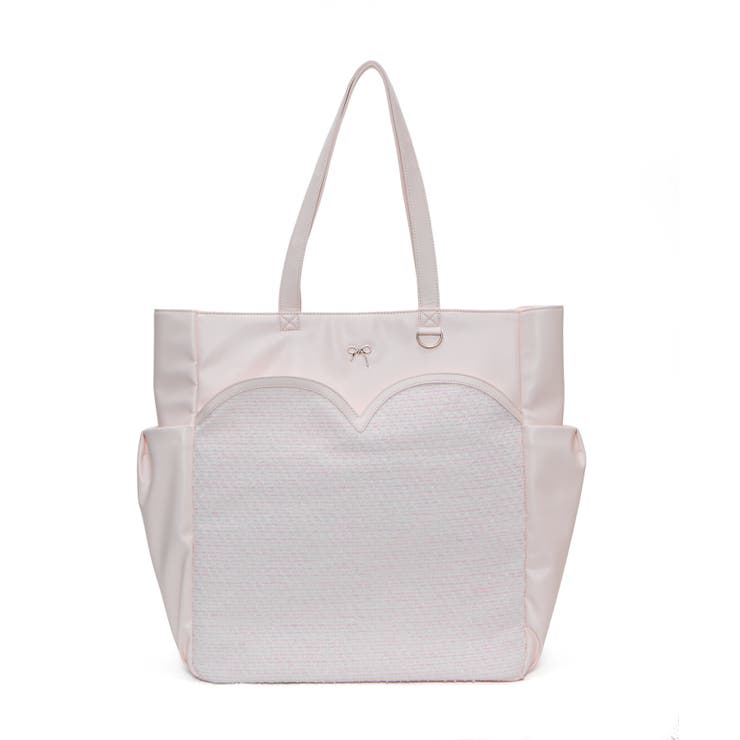 Lピンク | ハートポケットうちわBIGトートバッグ | WEGO【WOMEN】