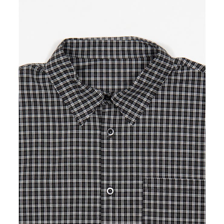 クロップドSSマイクロチェックシャツ | WEGO【MEN】 | 詳細画像22 