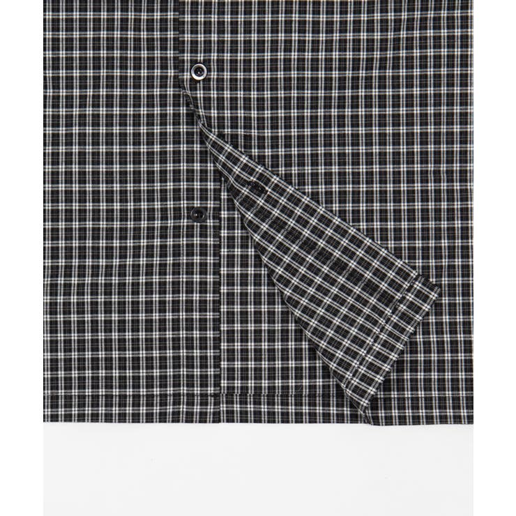 クロップドSSマイクロチェックシャツ | WEGO【MEN】 | 詳細画像25 