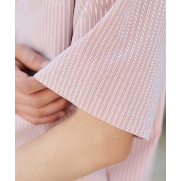 クロップドSSサッカーストライプシャツ | WEGO【MEN】 | 詳細画像6 