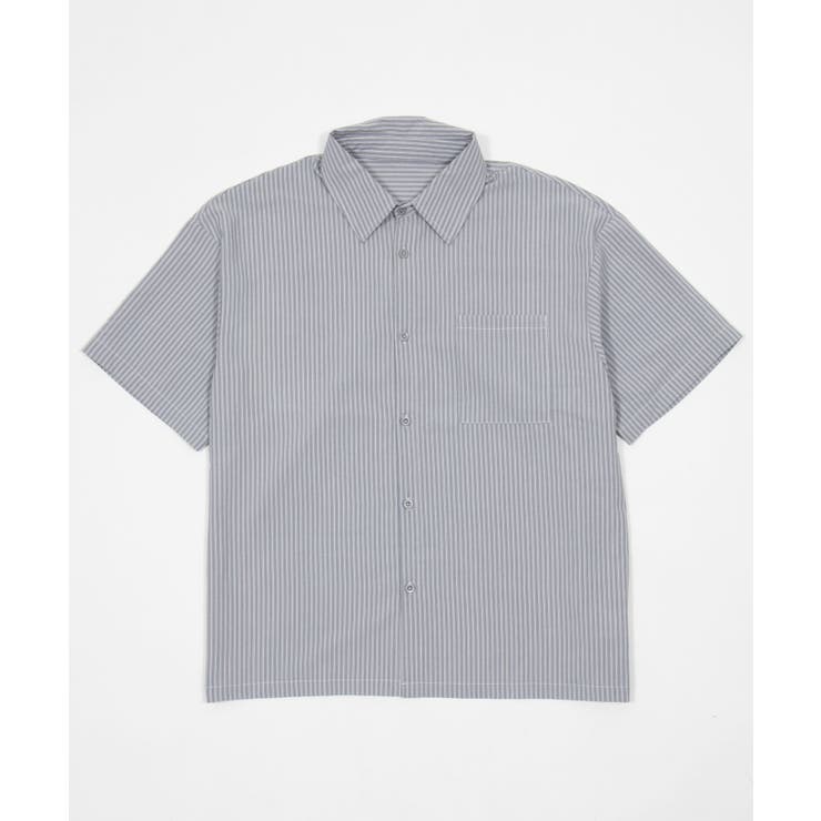クロップドSSサッカーストライプシャツ | WEGO【MEN】 | 詳細画像30 