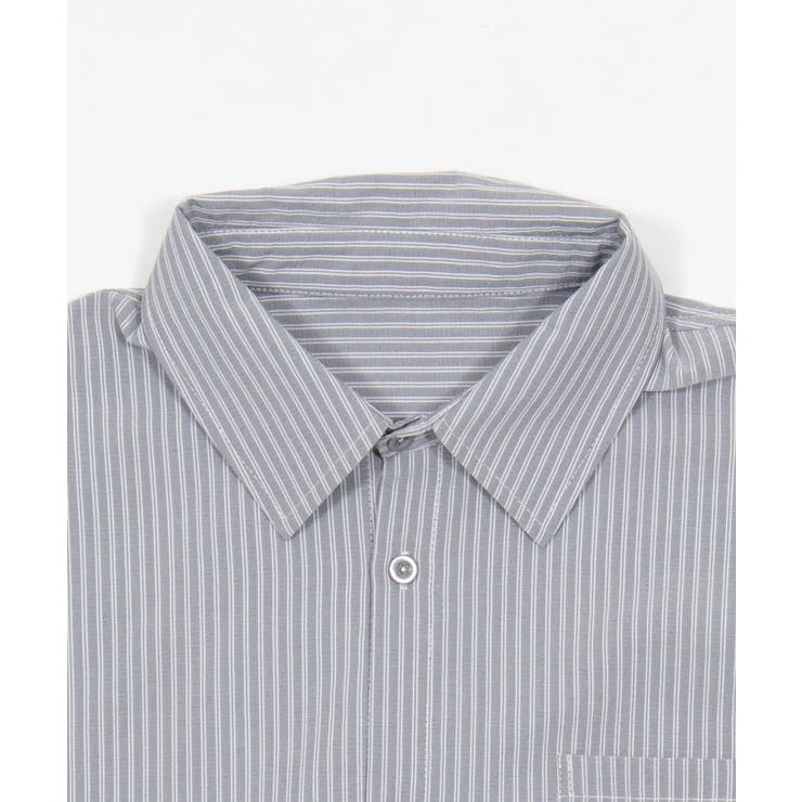 クロップドSSサッカーストライプシャツ | WEGO【MEN】 | 詳細画像32 