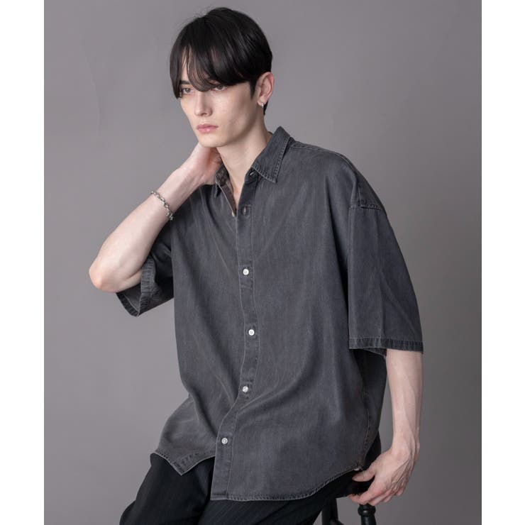 ブラックソノタ | テンセルデニムシャツ（SS） | WEGO【MEN】