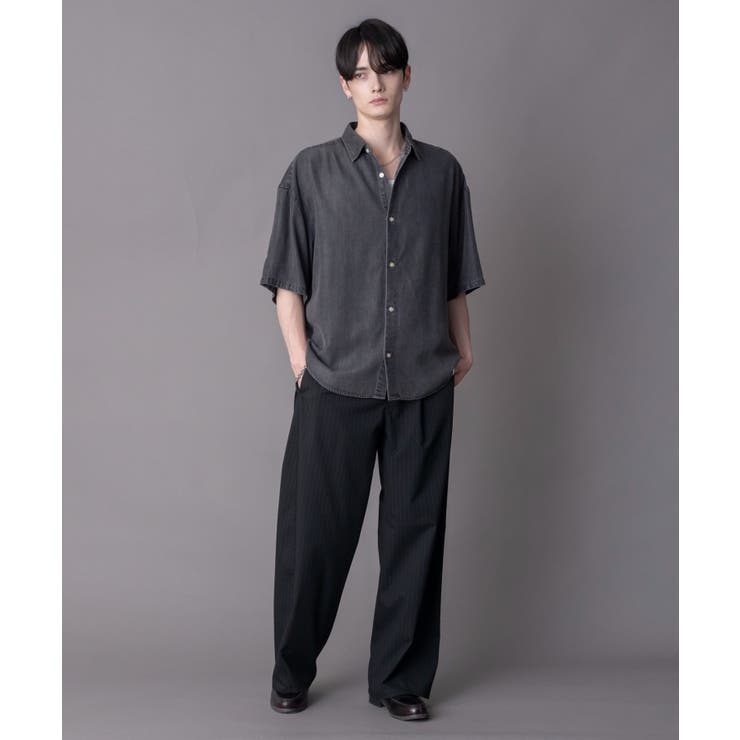 テンセルデニムシャツ（SS） | WEGO【MEN】 | 詳細画像1 