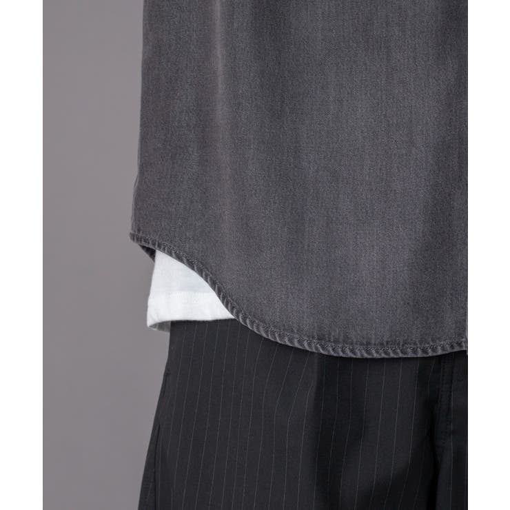 テンセルデニムシャツ（SS） | WEGO【MEN】 | 詳細画像6 
