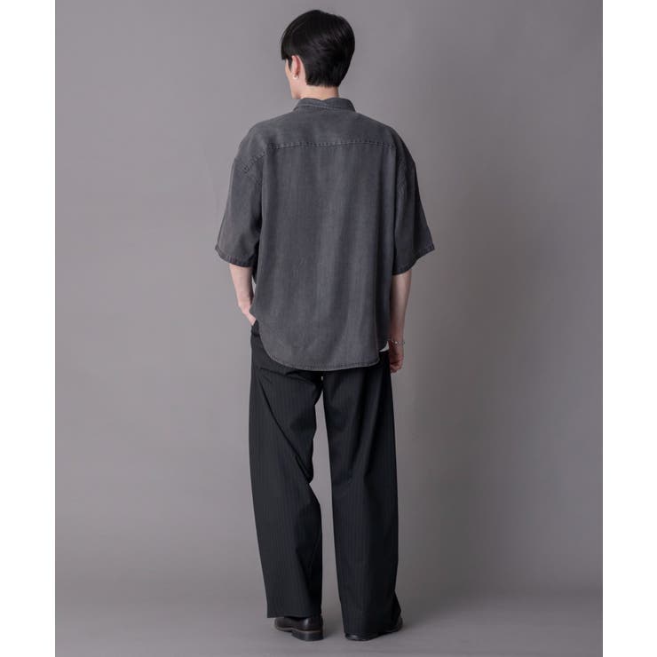 テンセルデニムシャツ（SS） | WEGO【MEN】 | 詳細画像8 