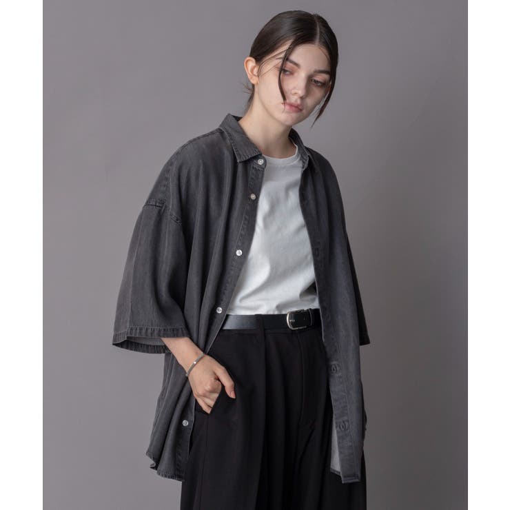 テンセルデニムシャツ（SS） | WEGO【MEN】 | 詳細画像12 