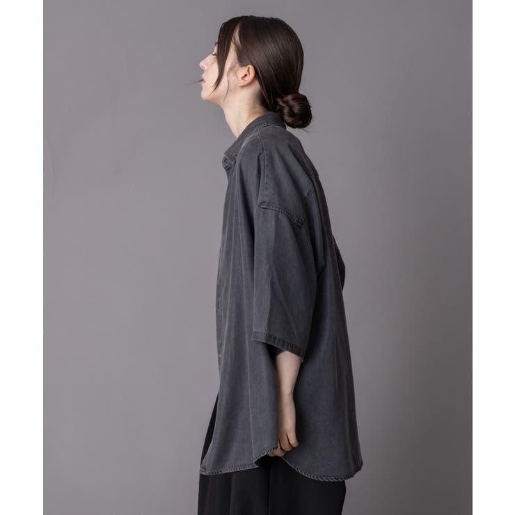 テンセルデニムシャツ（SS） | WEGO【MEN】 | 詳細画像14 