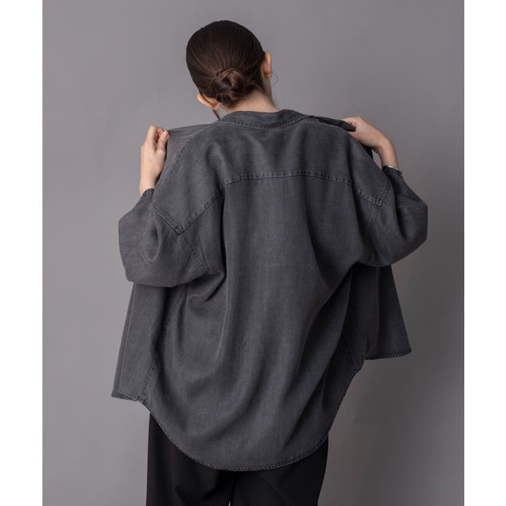テンセルデニムシャツ（SS） | WEGO【MEN】 | 詳細画像15 