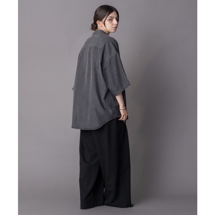 テンセルデニムシャツ（SS） | WEGO【MEN】 | 詳細画像16 