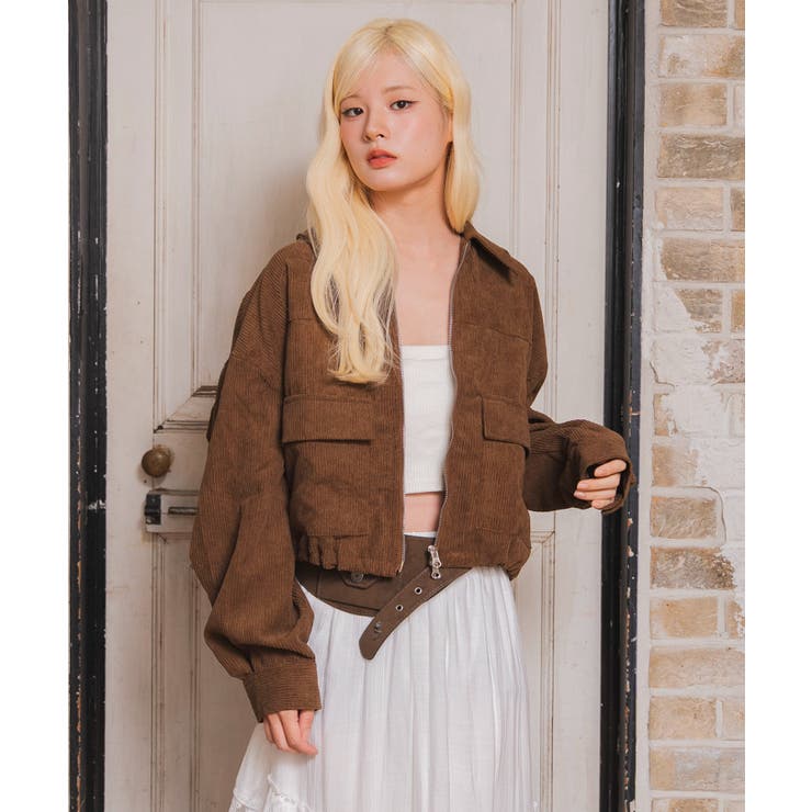 コーデュロイショートジャケット | WEGO【WOMEN】 | 詳細画像19 