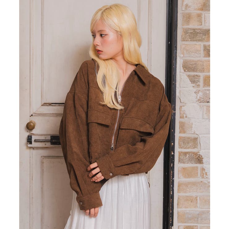 コーデュロイショートジャケット | WEGO【WOMEN】 | 詳細画像22 