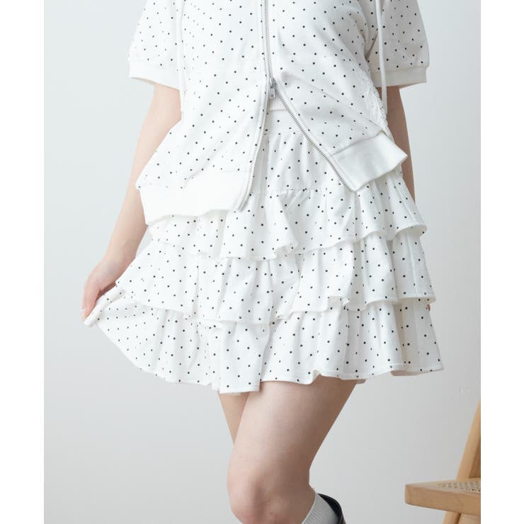 柄１ | 3段フリルティアードスカート | WEGO【WOMEN】