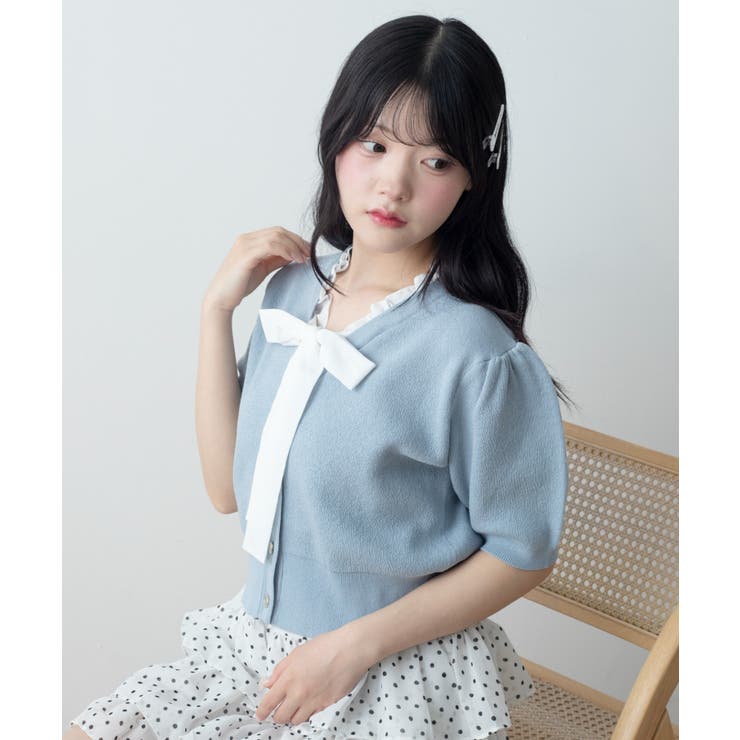 リボンニットカーデ | WEGO【WOMEN】 | 詳細画像11 