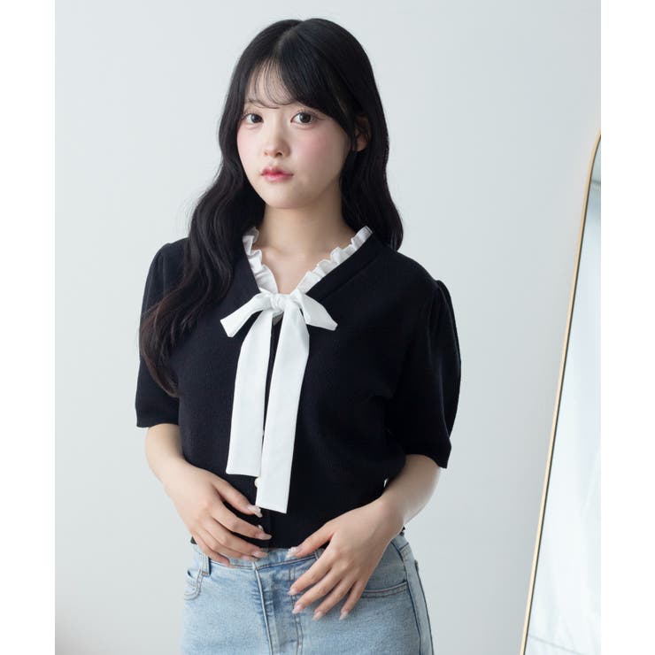 リボンニットカーデ | WEGO【WOMEN】 | 詳細画像13 
