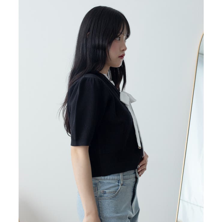 リボンニットカーデ | WEGO【WOMEN】 | 詳細画像14 