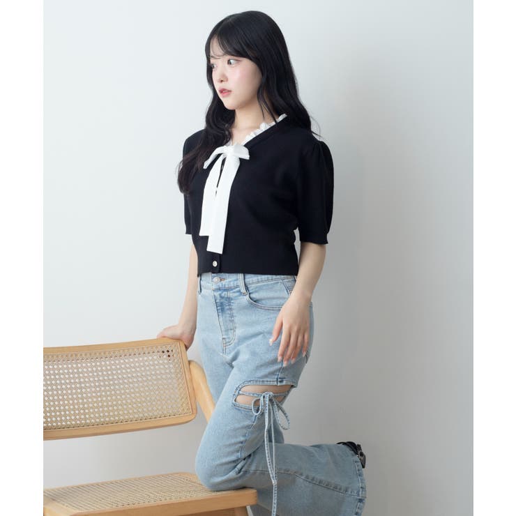 リボンニットカーデ | WEGO【WOMEN】 | 詳細画像16 