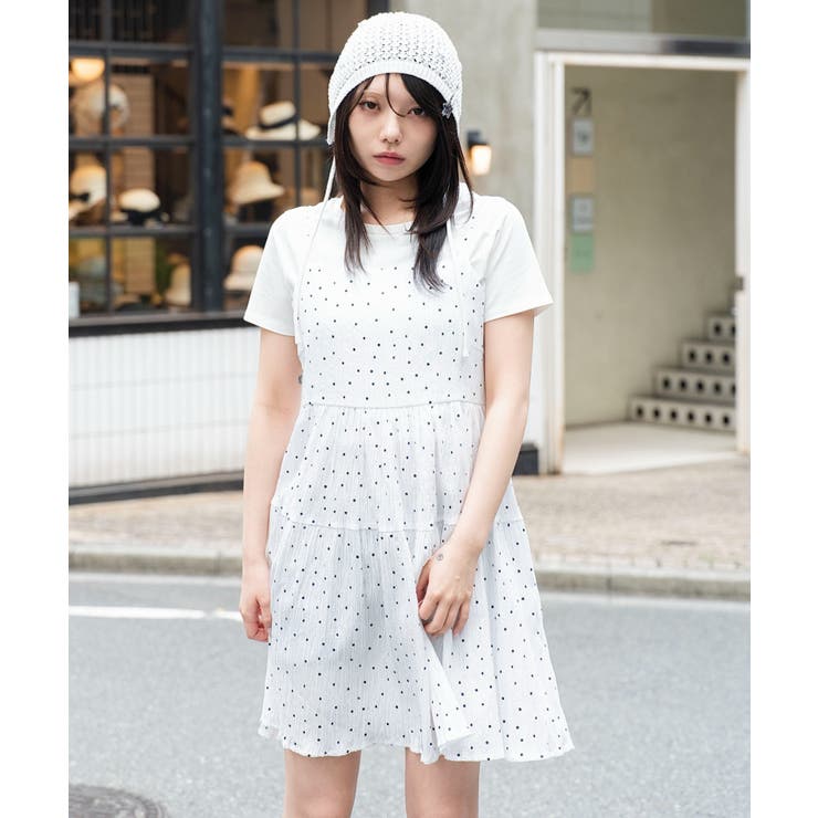 柄１ | ティアードキャミワンピース | WEGO【WOMEN】