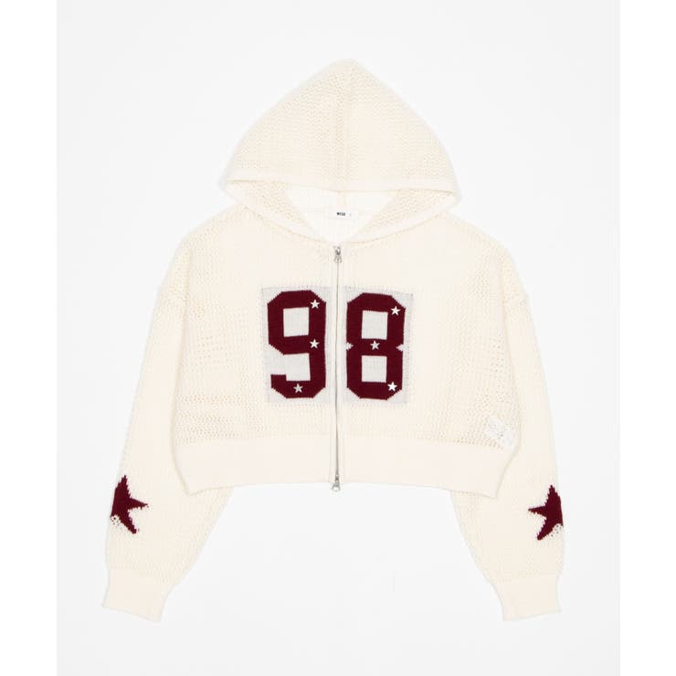 ナンバリングメッシュニットパーカー | WEGO【WOMEN】 | 詳細画像20 