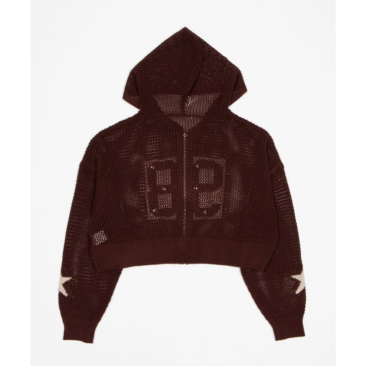 ナンバリングメッシュニットパーカー | WEGO【WOMEN】 | 詳細画像21 