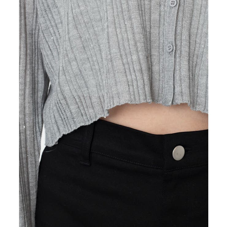 シアースパンコールカーディガン | WEGO【WOMEN】 | 詳細画像6 