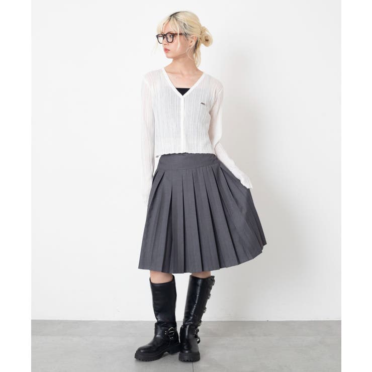 シアースパンコールカーディガン | WEGO【WOMEN】 | 詳細画像11 