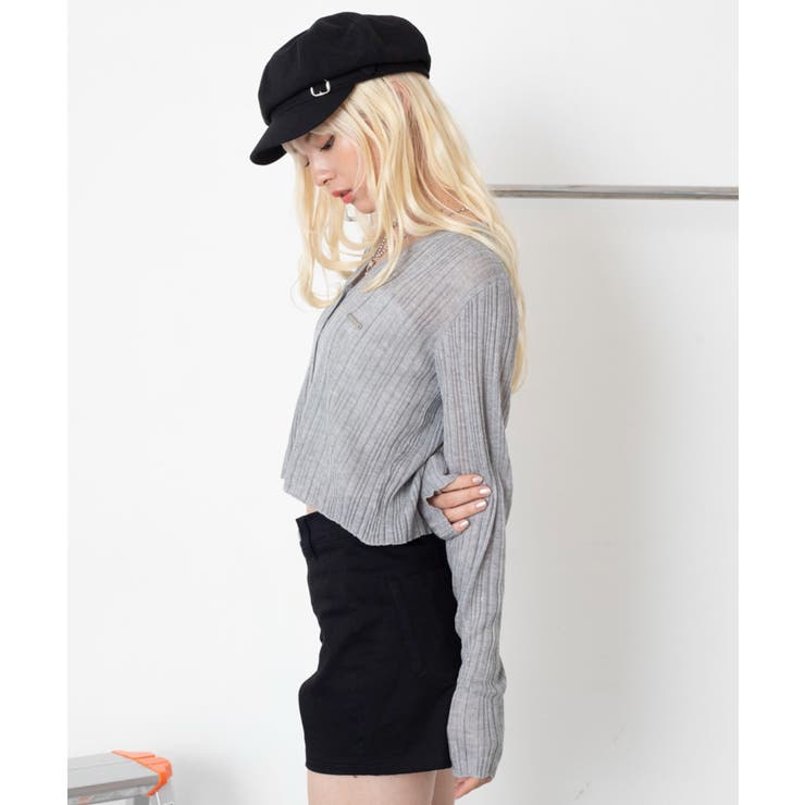 シアースパンコールカーディガン | WEGO【WOMEN】 | 詳細画像15 