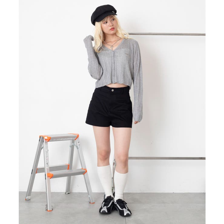 シアースパンコールカーディガン | WEGO【WOMEN】 | 詳細画像18 