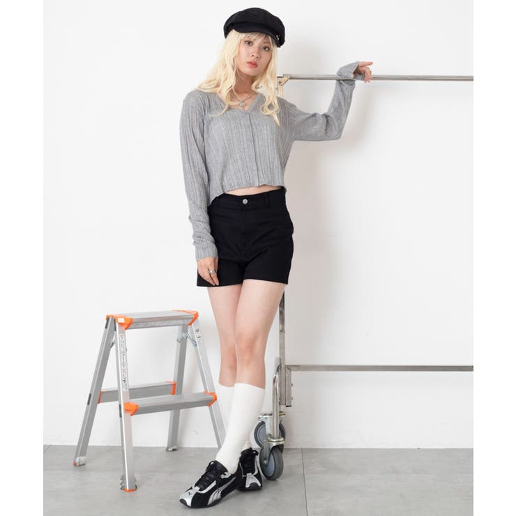 シアースパンコールカーディガン | WEGO【WOMEN】 | 詳細画像19 
