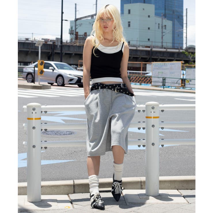 タックスウェットハーフパンツ | WEGO【WOMEN】 | 詳細画像1 
