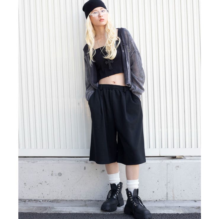 タックスウェットハーフパンツ | WEGO【WOMEN】 | 詳細画像2 