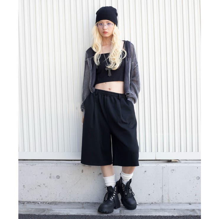 タックスウェットハーフパンツ | WEGO【WOMEN】 | 詳細画像17 