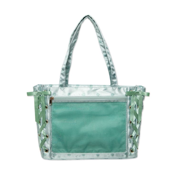 グリーンソノタ | ポルカドットレースアップ痛バッグS | WEGO【WOMEN】