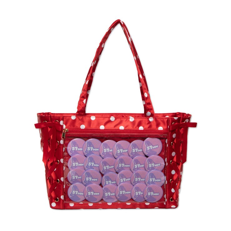 ポルカドットレースアップ痛バッグS | WEGO【WOMEN】 | 詳細画像17 
