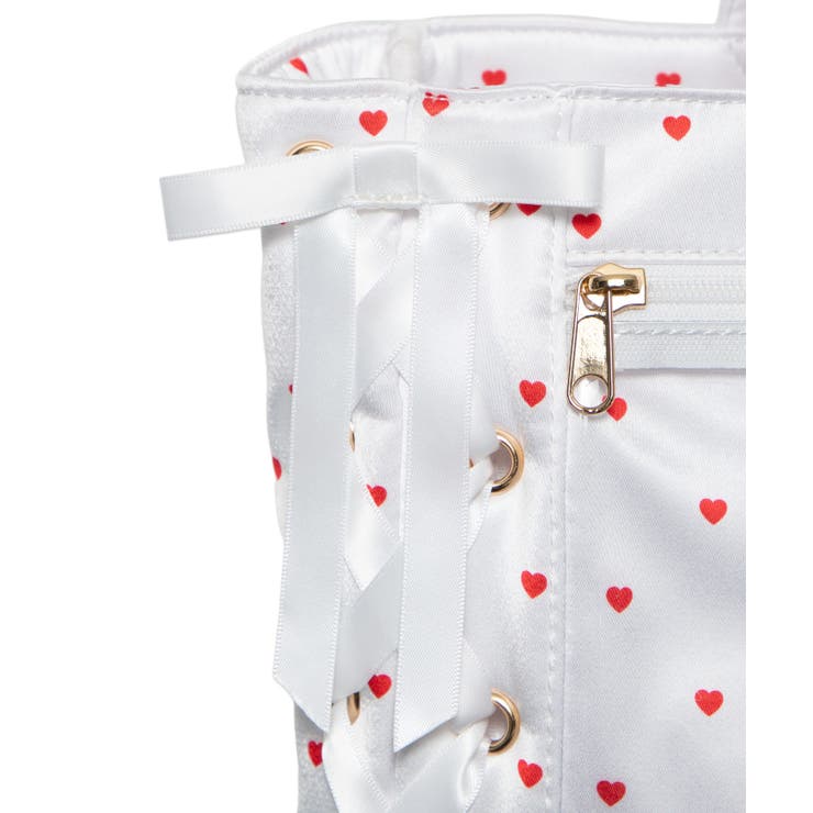 ファンシーハートレースアップ痛バッグS | WEGO【WOMEN】 | 詳細画像2 