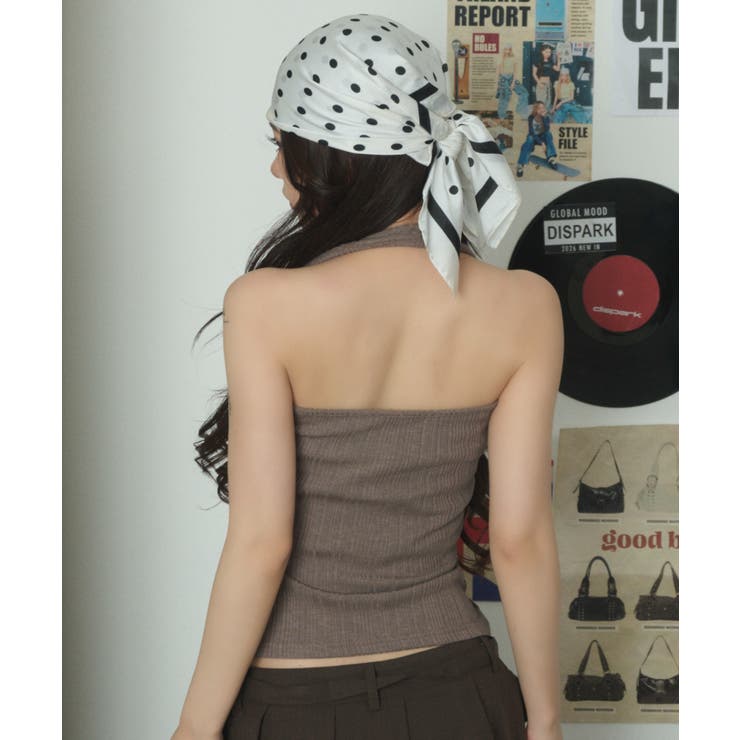 デザインボタンホルターキャミ | WEGO【WOMEN】 | 詳細画像6 
