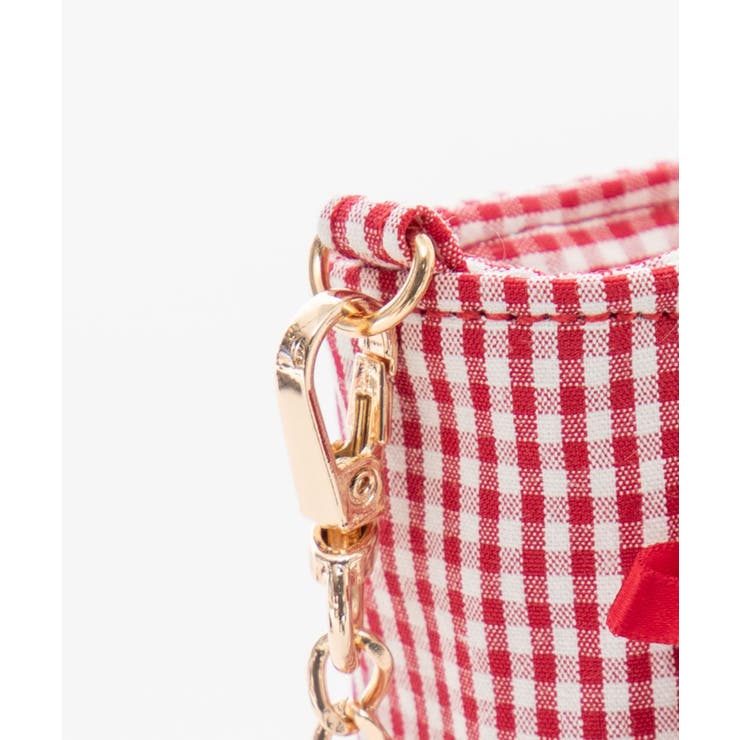 ギンガムレースアップミニぬいショルダー | WEGO【WOMEN】 | 詳細画像5 