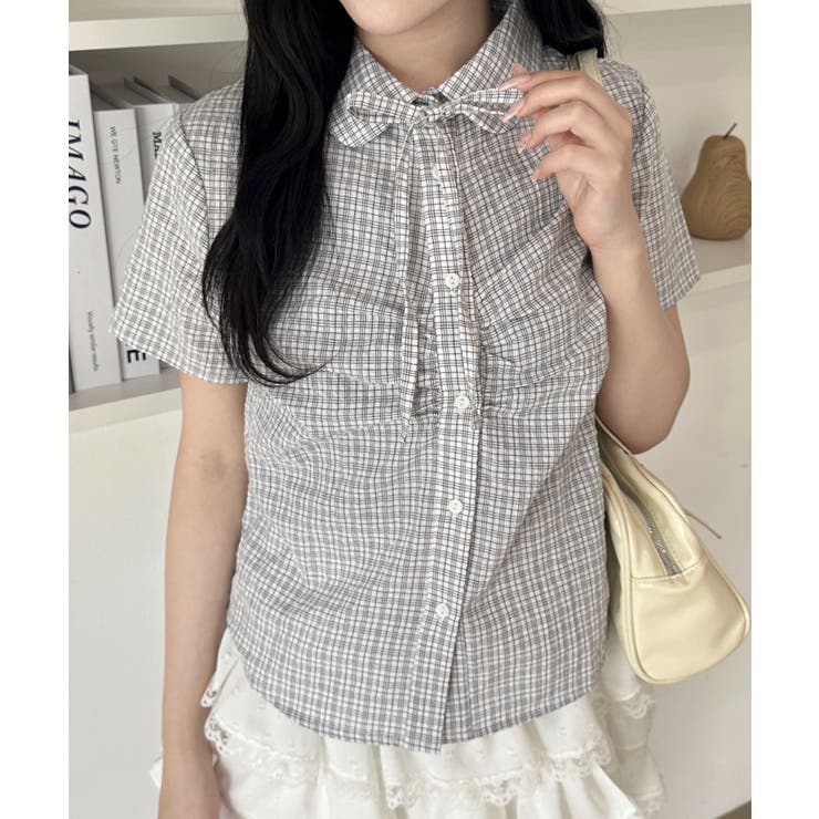 ギャザーデザインシャツ | WEGO【WOMEN】 | 詳細画像3 