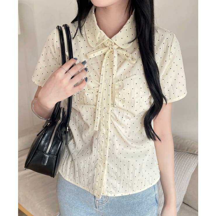 ギャザーデザインシャツ | WEGO【WOMEN】 | 詳細画像10 