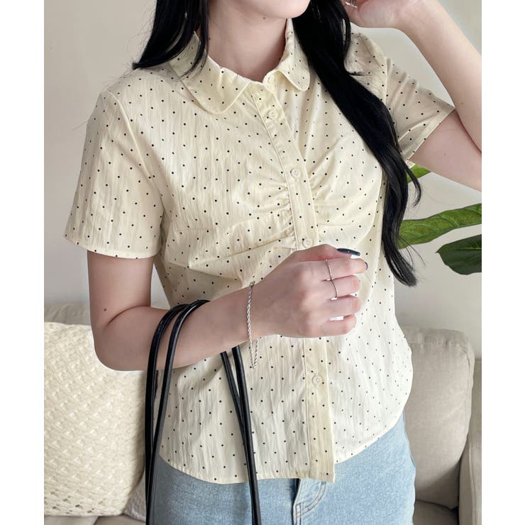 ギャザーデザインシャツ | WEGO【WOMEN】 | 詳細画像11 