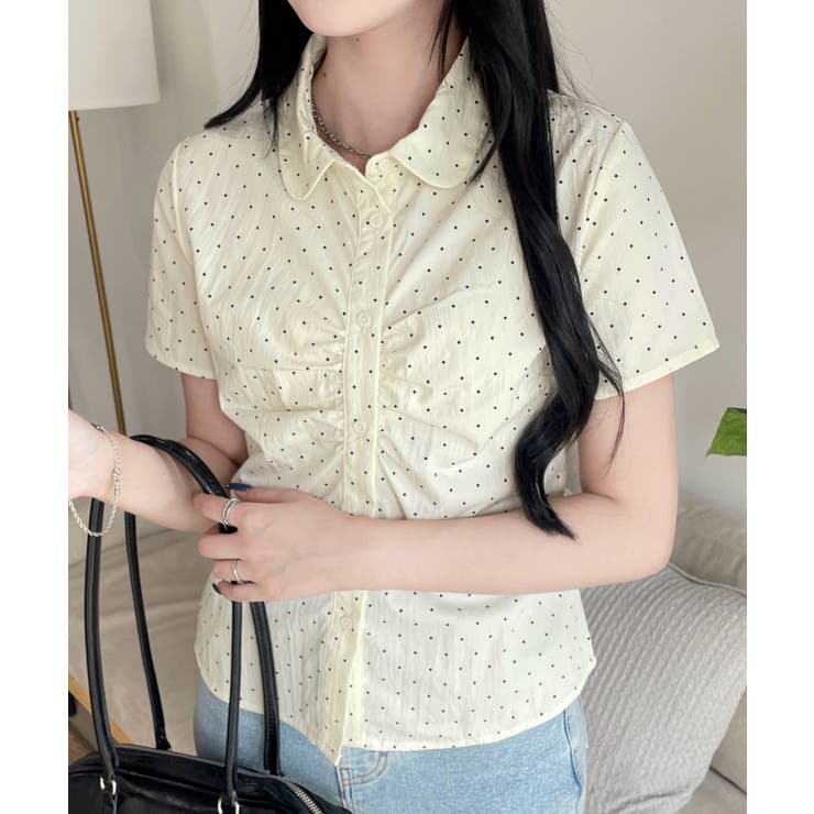 ギャザーデザインシャツ | WEGO【WOMEN】 | 詳細画像12 